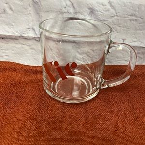 Arcoroc France Vintage Personalized Glass Mug Vic (Victoria)